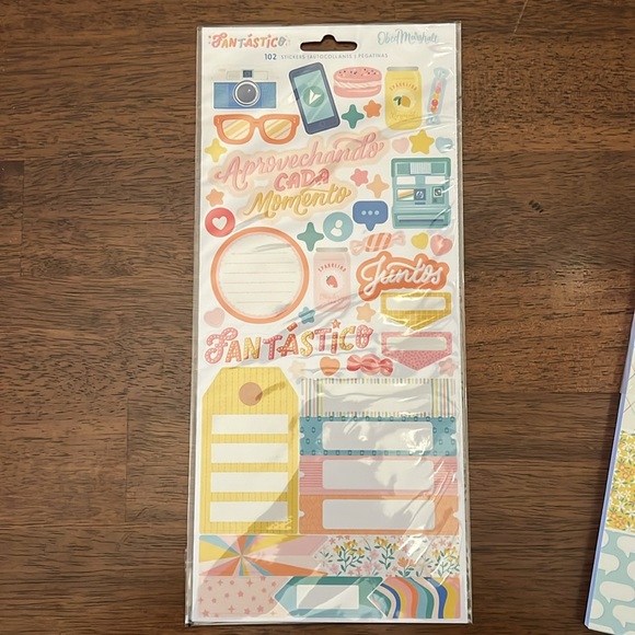 Scrapbooking American Crafts “Fantastico” Obed Marshall Paper Collection Bundle - Picture 2 of 3